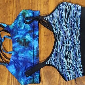 Champion Black Sports Bra X2 SIZE Large